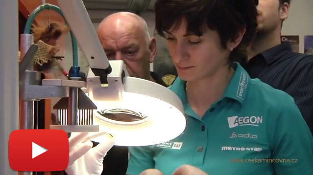 ražba pamětních mincí Samková a Sáblíková