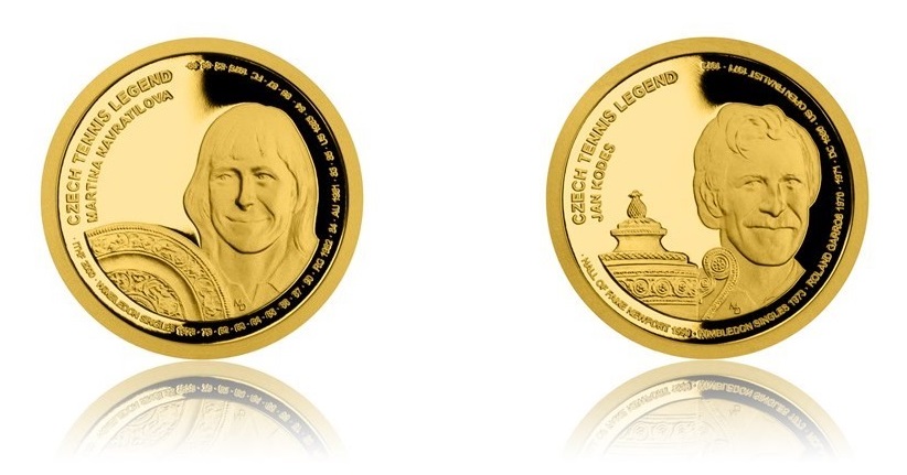 Martina Navrátilová a Jan Kodeš