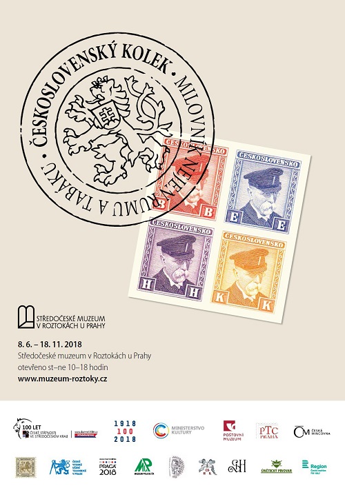 Expozice České mincovně na výstavě Československý kolek... milovník nejen rumu a tabáku