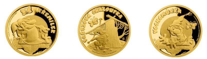 Zlaté mince Pohádky z mechu a kapradí